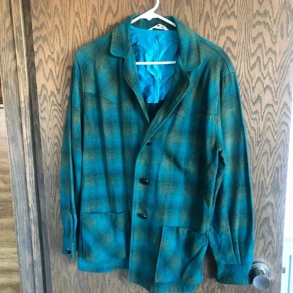 Vintage Wool Flannel‎ Shacket